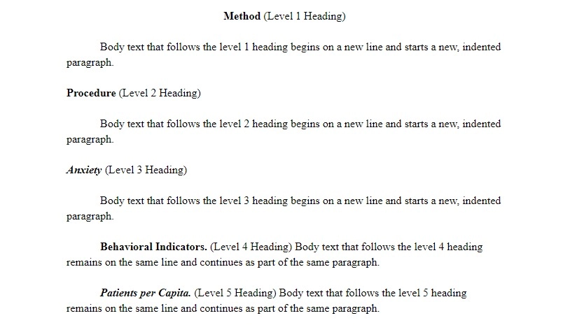 seriations in apa style